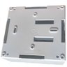 Caixa 4x4 Versatil Sobrepor Branco - 2 Tomadas 2p+t 10 A+2 Interruptor Simples separados - 2