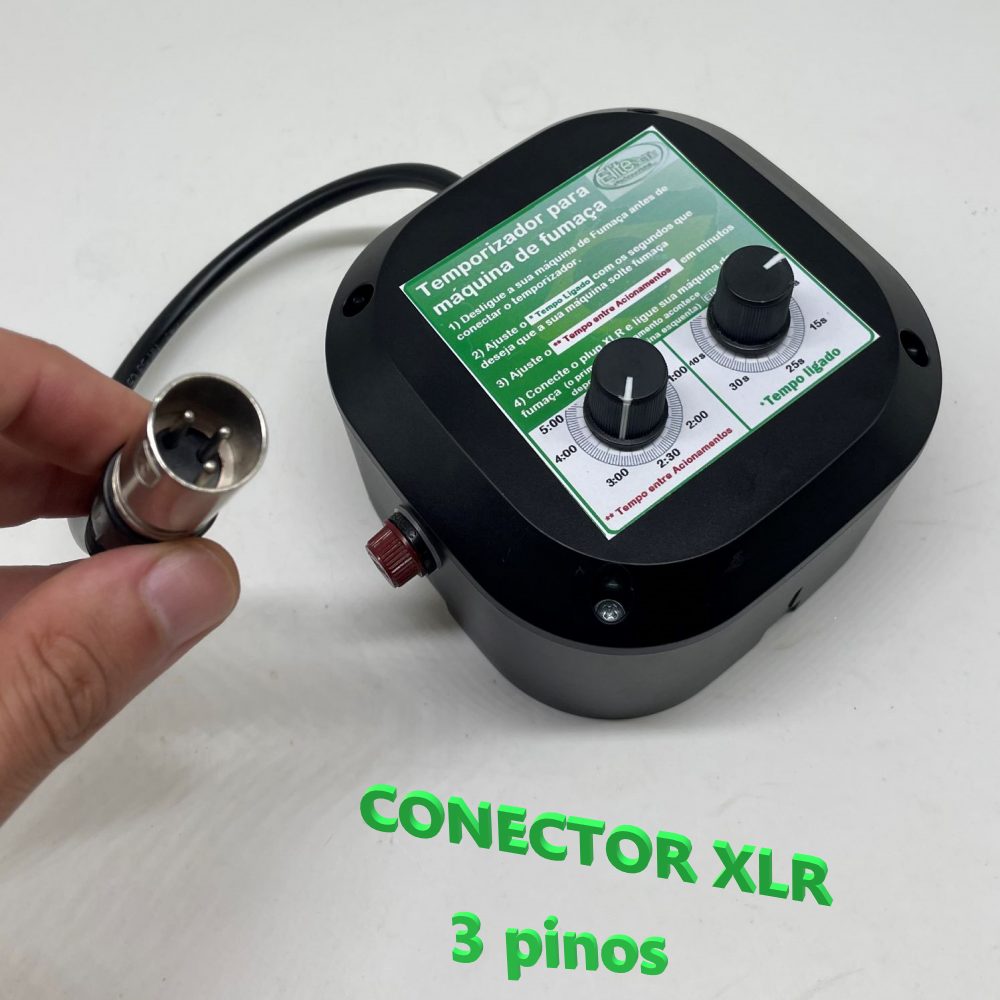 Temporizador para Maquina De Fumaça acionador timer controle - 3