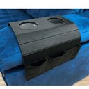 Ver imagem 4 de 2un Esteira Flexível P/ Braço de Sofa Porta Copos e Objetos