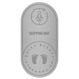 Tapete Pula Corda Absorção de Choque Yoga Antiderrapante Profissional Atividade Física Fitness Exerc - 2