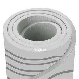 Tapete Pula Corda Absorção de Choque Yoga Antiderrapante Profissional Atividade Física Fitness Exerc - 9