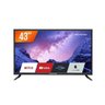 TV Multilaser 43 Polegadas LED Smart Fhd 3xHDMI 2xusb 1xrj45 1xav C/Wifi Integrado - Tl024 - 1