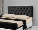 Ver imagem 1 de Cabeceira para Cama Casal Estofada 1.40M Preto - Rede Móveis