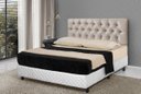 Ver imagem 3 de Cabeceira para Cama Casal Estofada 1.40M Bege - Rede Móveis