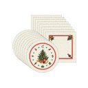 Ver imagem 5 de Kit Sousplat + Guardanapo Natal Arvore Nsw 8 Peças sem Base