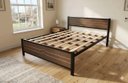 Ver imagem 4 de Cama Casal Madri em Aço Preto