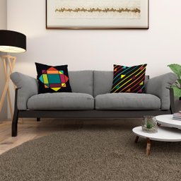 Kit 2 Capas De Almofada Coloridas Sala Quarto 40Cm Decoração - 2 Kit 2 Capas De Almofada Coloridas Sala Quarto 40Cm Decoração - 2