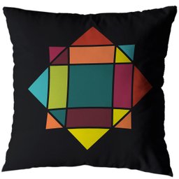 Kit 2 Capas De Almofada Coloridas Sala Quarto 40Cm Decoração - 3 Kit 2 Capas De Almofada Coloridas Sala Quarto 40Cm Decoração - 3