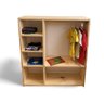 Guarda Roupa Escandinavo Infantil em Madeira - Montessori - 1