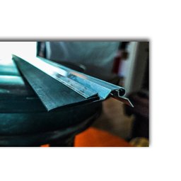 Rodo Vedador De Porta Em Alumínio 90cm Ótimo Acabamento - 2 Rodo Vedador De Porta Em Alumínio 90cm Ótimo Acabamento - 2