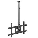 Ver mais imagens de Suporte de Teto para Tv 32 a 75 Altura Ajustável A05v6 Preto Elg