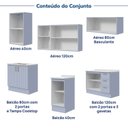 Ver imagem 6 de Cozinha Modulada 6 Peças 3 Aéreos 3 Balcões com Tampo Marselha Cabecasa Madeiraoriginals