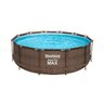 Piscina Estruturada 9.150l Circular Deluxe 110v Bestway - 1
