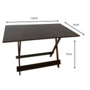 Ver imagem 2 de Mesa Dobrável 120x75 Imbuia Bar Restaurante Lanchonete Marrom