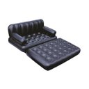 Ver imagem 2 de Sofá/Cama Casal Inflável Multifuncional Preto 5 em 1 Bestway