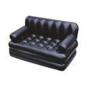 Ver imagem 1 de Sofá/Cama Casal Inflável Multifuncional Preto 5 em 1 Bestway