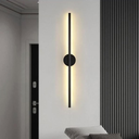 Ver mais imagens de Luminária Arandela 60cm Parede 24 Watts Barra Led Tubo 3 Cores Multitemperatura Gimpo Kjbd-179:preto