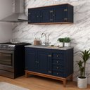 Ver imagem 7 de Balcão de Cozinha - Azul Petróleo
