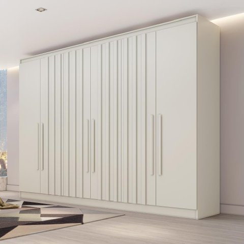 Guarda Roupa Oxford 6 Portas 6 Gavetas Mdf - Mademarcs