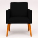 Ver mais imagens de Kit 2 Poltronas Decorativa para Sala Recepção Manicure Consultório Suede