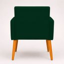 Ver imagem 2 de Poltrona Nina Decorativa para Sala Recepção Manicure Consultório Suede