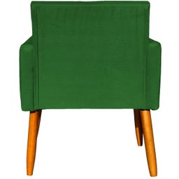 Poltrona Nina Decorativa para sala Recepção Manicure Consultório Suede - 8