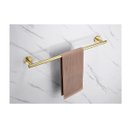 Ver imagem 2 de Kit Acessórios Para Banheiro Aço Inoxidável Dourado Escovado