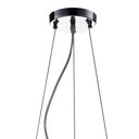 Ver imagem 5 de Lustre Pendente Plafon 40cmx20cm Bella Iluminação Âmbar Transparente