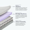 Ver imagem 5 de Colchão Casal de Molas Ensacadas Sport Pro Regenerativo 138x188cm Bf Colchões