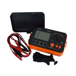 Miliohmmímetro Digital Resistência 3½ Dígitos Escala 20 A 2Kohm Mh-400 Portátil - 3