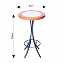 Ver imagem 2 de Conjunto Bistrô 2 Lugares Azulejo Branco - Mel