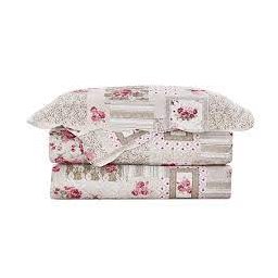 Kit Colcha Evolution Patchwork Solteiro - TUNE - 2