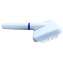 Ver imagem 2 de Escova Rasqueadeira Macia Branca para Cães Chalesco Grande Cod 70312