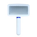 Ver imagem 3 de Escova Rasqueadeira Macia Branca para Cães Chalesco Grande Cod 70312