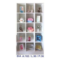 Colméia Organizadora Roupa Vitrine - Branco - 7