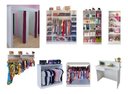 Ver imagem 1 de Armários + Provador + Balcão Arara + Balcão Caixa e Araras - Branco