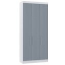 Ver imagem 1 de Guarda Roupa Modulado 101,50cm 3 Portas Alpes Luciane Móveis