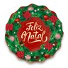 Decoração para Um Natal Memorável- Guirlanda Natalina em Mdf Portas/festas/papai Noel/natal - 1