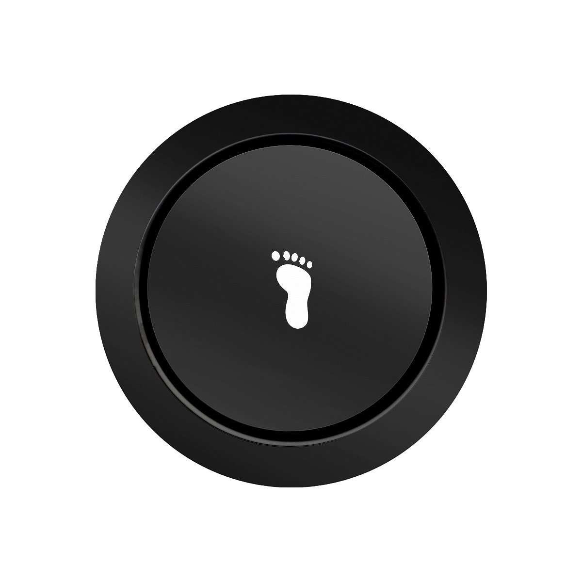 Ralo Click Redondo Black Super Luxo 15x15cm Jhd - 2