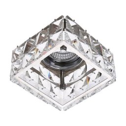 Spot Embutido Quadrado Cristais Halopin 7,3cmx10cm Bella Iluminação - 1 Spot Embutido Quadrado Cristais Halopin 7,3cmx10cm Bella Iluminação - 1