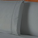 Ver imagem 3 de Jogo de Cama Lençol Casal Conforto Percal 300 Fios 4 Peças - Cinza
