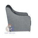 Ver imagem 3 de Poltrona para Amamentação Glamour com Almofada Cinza