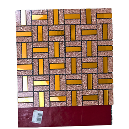 Pastilha Adesiva Vidro Decoração Banheiro Cozinha Cobre 2 - 5