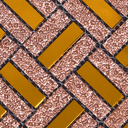 Ver imagem 2 de Pastilha Adesiva Vidro Decoração Banheiro Cozinha Cobre 2