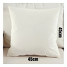 Almofada com Enchimento Suede Decorativa Cinza Grafite 45cm X 45cm - 3