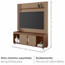 Ver imagem 4 de Estante Home TV 65 pol 160 cm Maragogi Fendi Carvalho Bechara