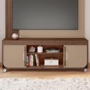 Ver imagem 3 de Home Estante Rack Maragogi para Tv até 65 Polegadas Carvalho/fendi