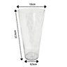 Kit 3 Vasos Decor Vidro Rigado Ibiza, Oriental e Solitário - 2