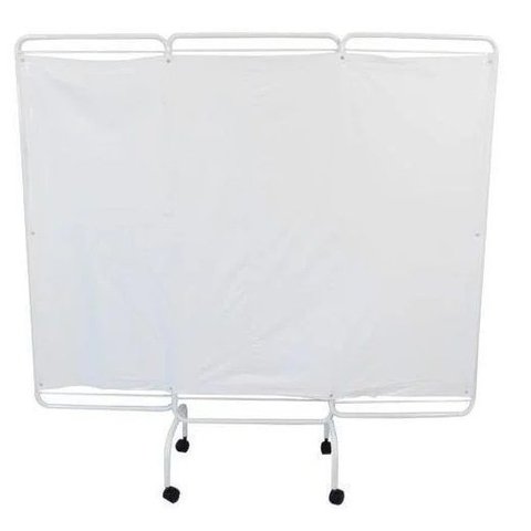 Biombo Triplo Epóxi Faces em Tecido