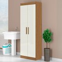 Ver imagem 2 de Armario Multiuso 2 Portas 183x60 Cm 2000191 Atacama Off White Armoveis